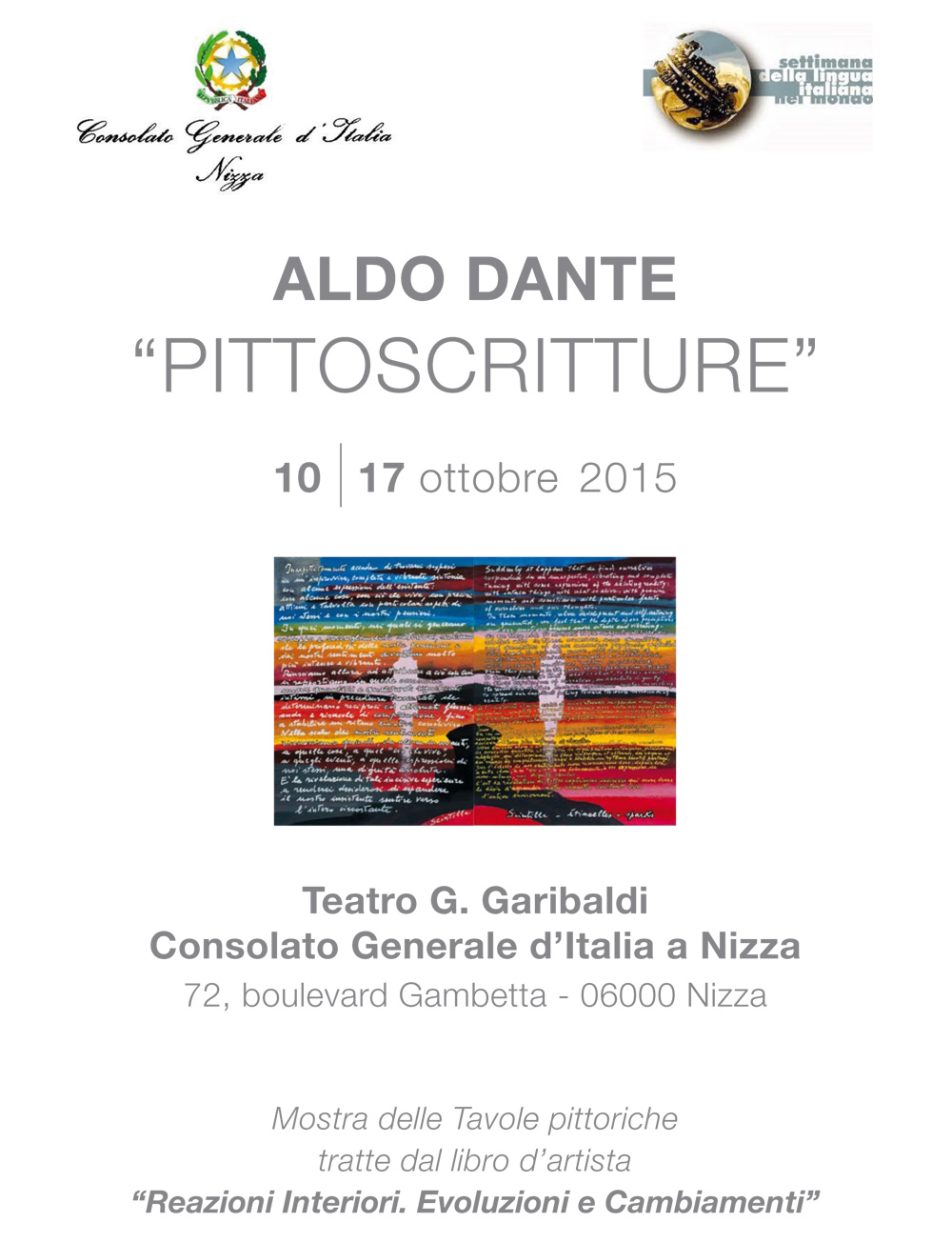 PITTOSCRITTURE Aldo Dante